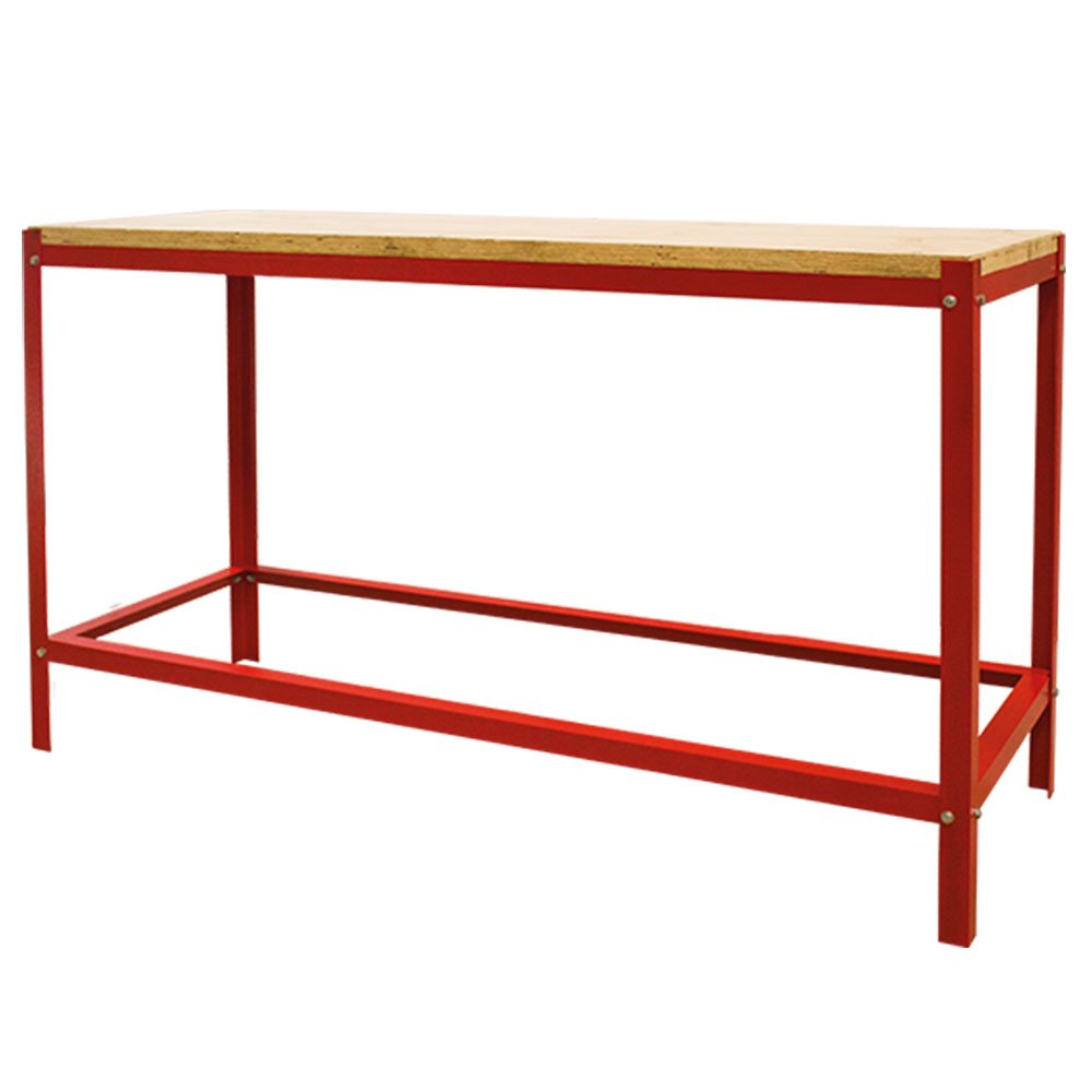 Bancada Aberta Multiuso 2000 x 596 x 875 mm com Prateleira METALCAVA-19027