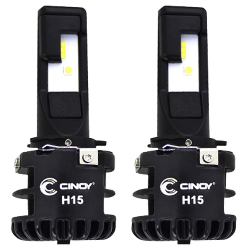 Par de Lâmpadas Automotiva Super LED Plus H15 32W 6.500K CINOY-YN-LSH15P