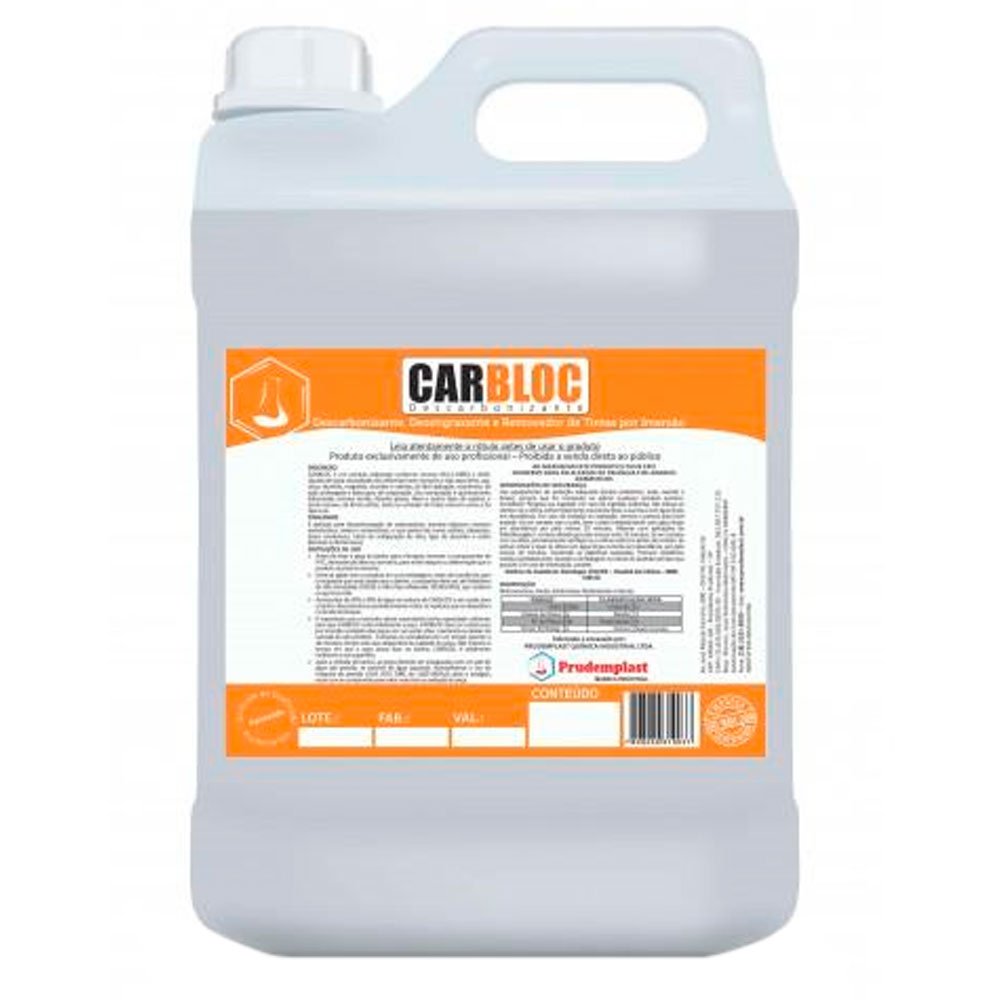 Carbloc Descarbonizante Removedor de Tintas 25L PRUDEMPLAST-76-5