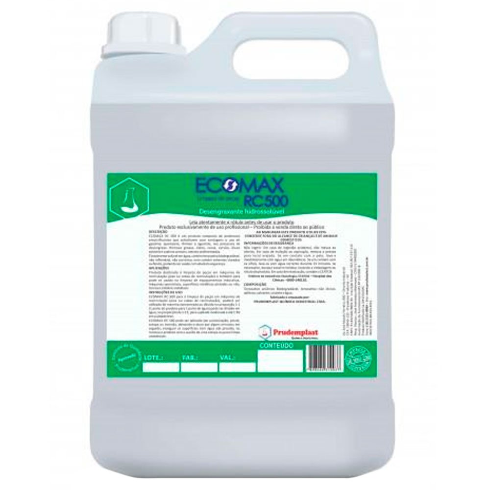 Desengraxante Hidrossolúvel Ecomax RC 500 25L PRUDEMPLAST-1893-1