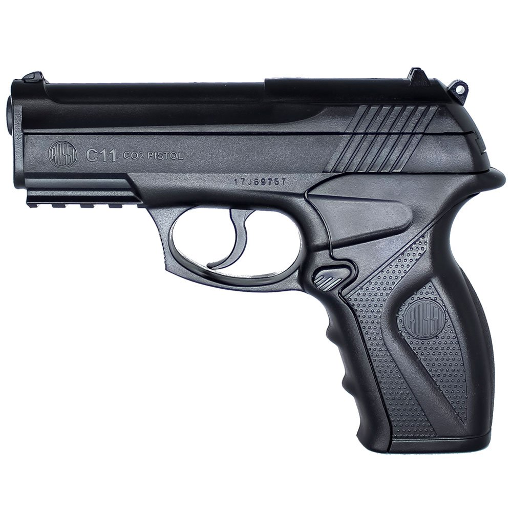 Pistola de Pressão CO2 4,5mm 17 Esferas com Trava de Segurança ROSSI-1424503051