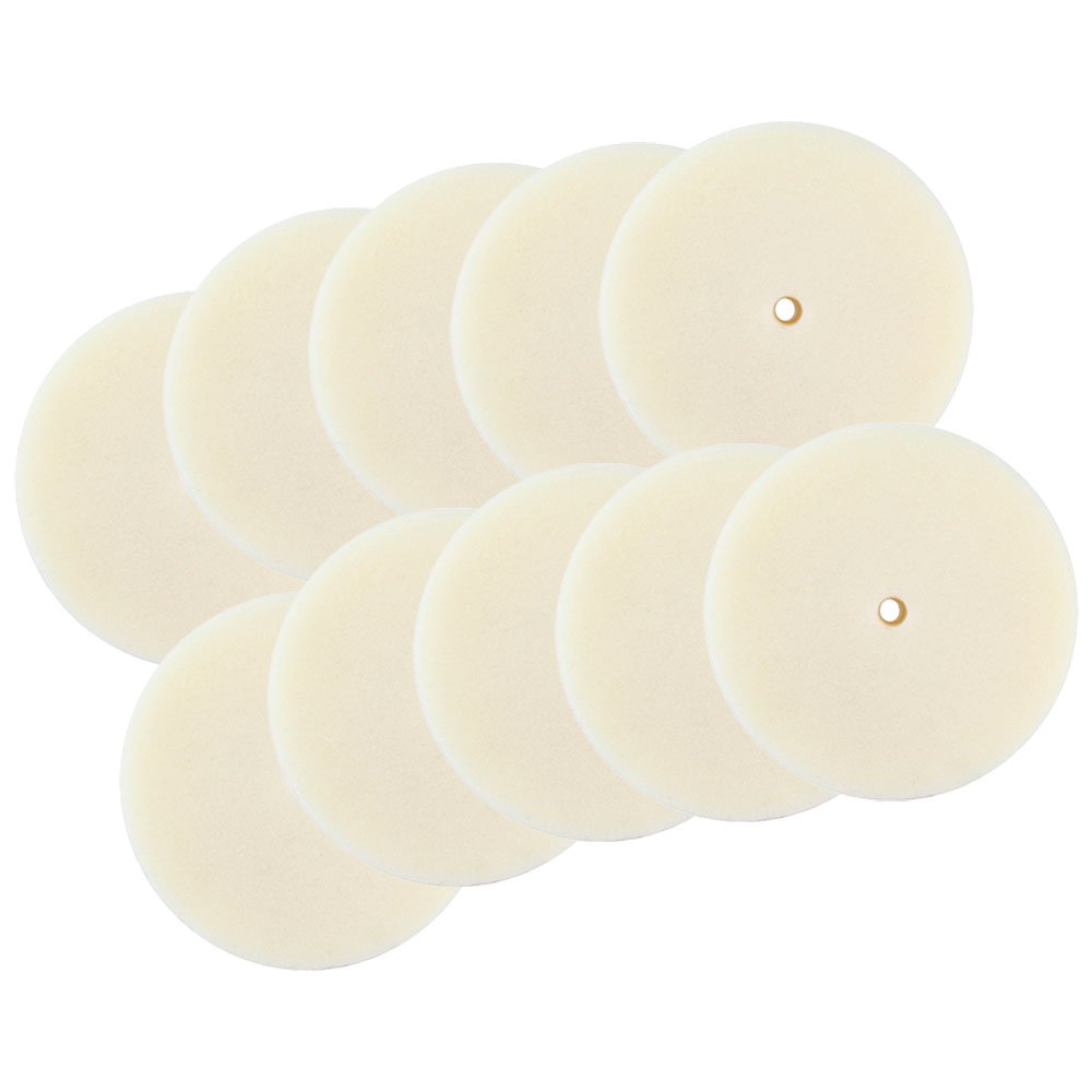 Boina de Espuma Liquid Ice Branca 3 Pol. Com 10 Unidades NORTON-78072700097
