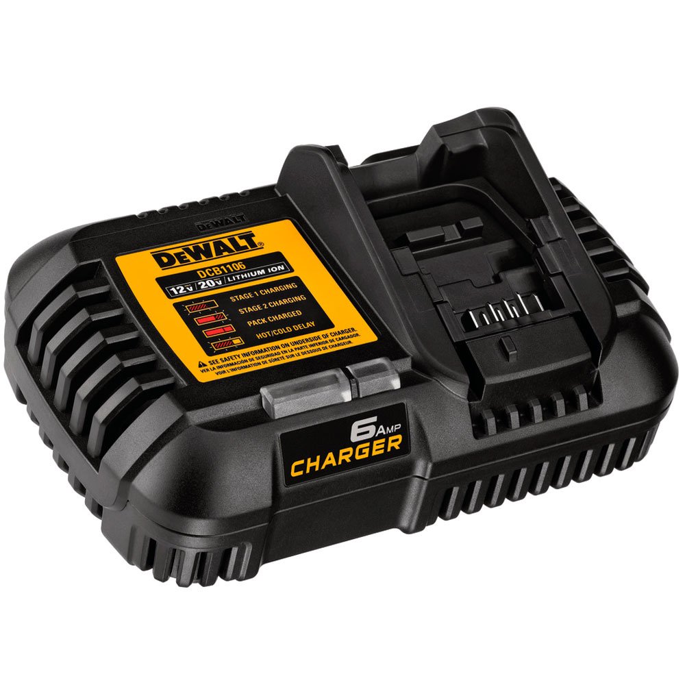 Carregador Rápido de Baterias 6,0Ah 220V DEWALT-DCB1106