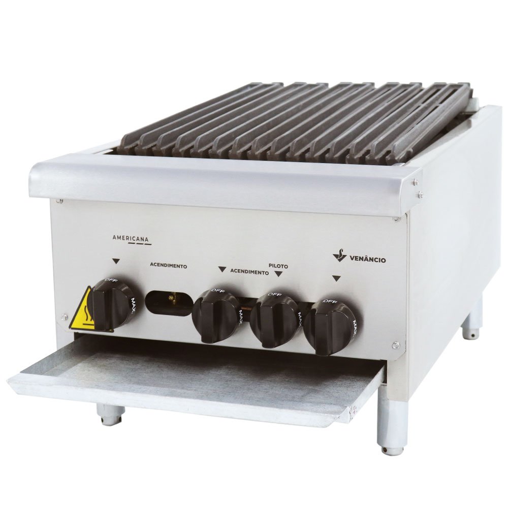 Chapa Grill a Gás Americana 785mm VENANCIO-CGG45