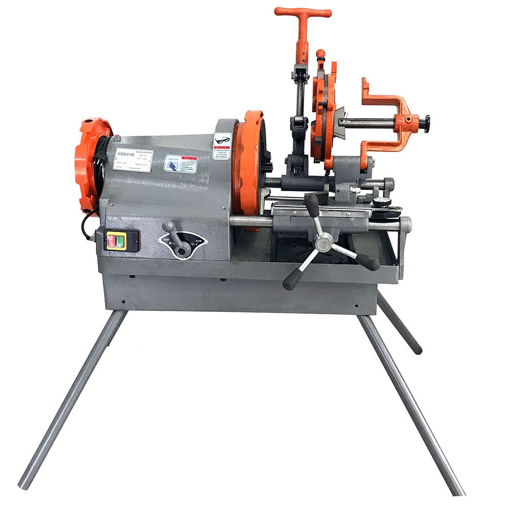 Rosqueadeira Elétrica BSP/NPT 1/2-4 Pol 750W 220V ALLWERK-RQ4BSP-A10