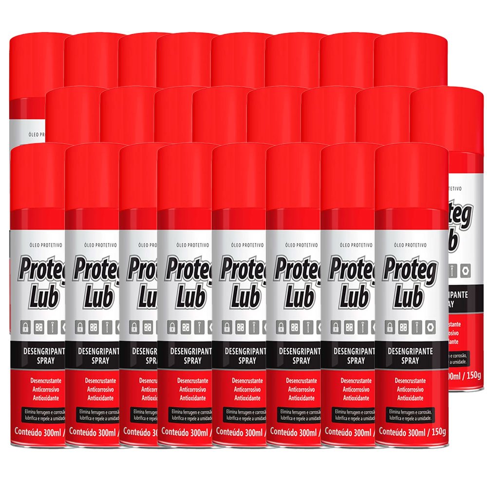 Desengripante 300ml com 24 Unidades PROTEG LUB-K3916