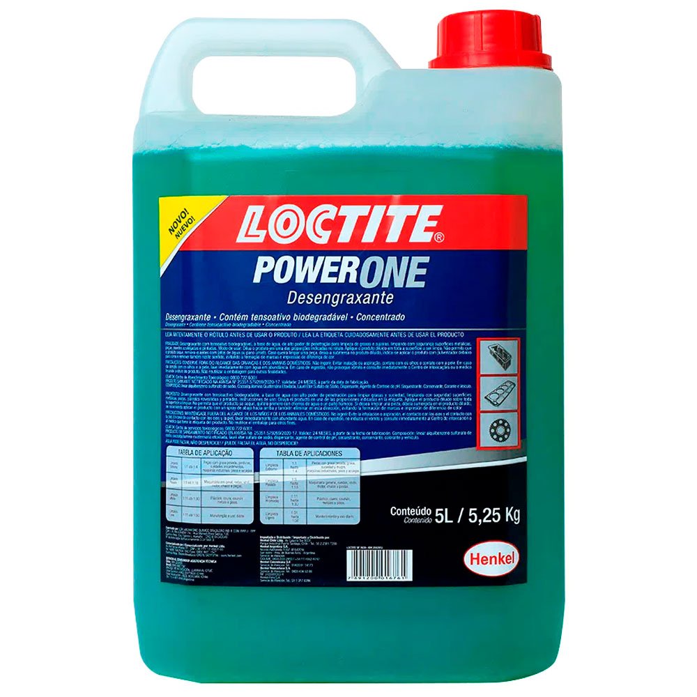 Desengraxante Biodegradável SF 7839 Power One 5 Litros LOCTITE-2682852