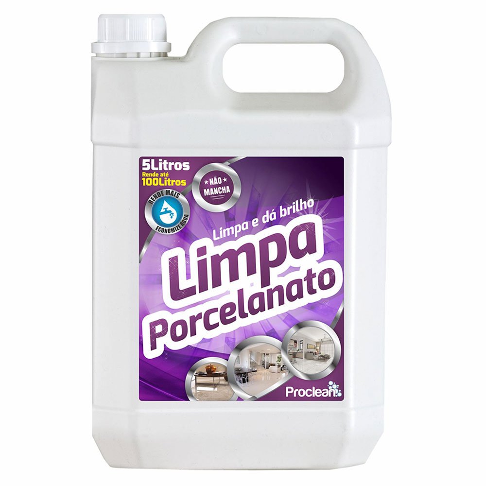 Limpador Alcalino para Porcelanato 5L PROCLEAN-PCPO5L