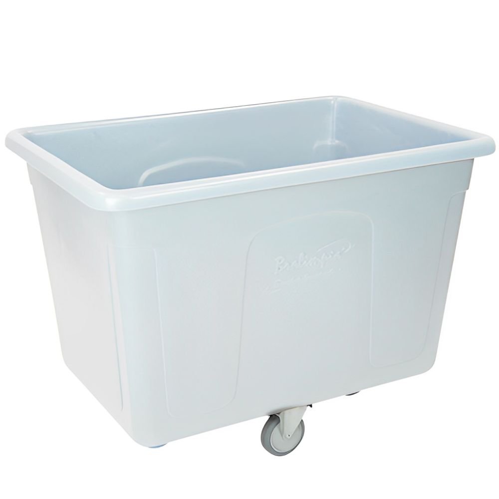 Carro Cuba Branco 116 x 80 x 115cm 400L Sem Tampa BRALIMPIA-C400BR