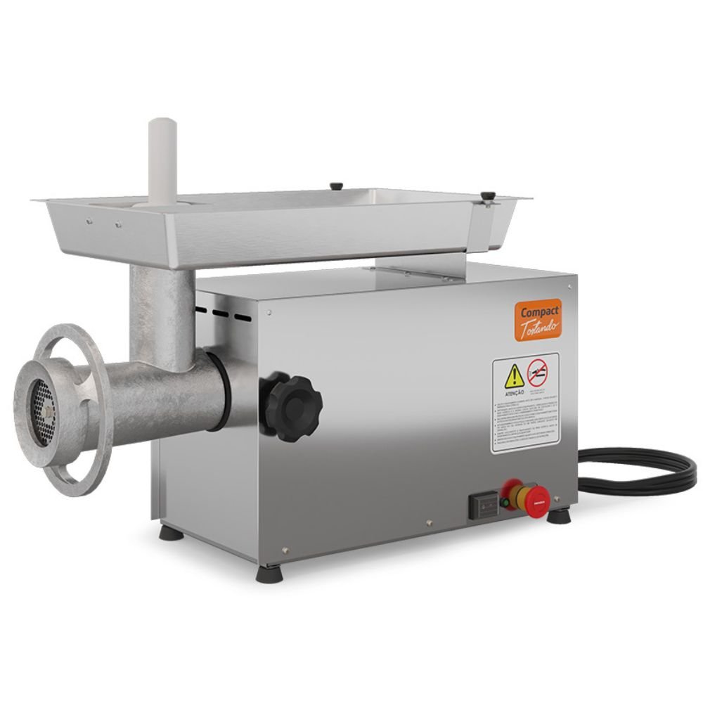 Picador/Moedor de Carnes PM22 Inox 1,25CV Bivolt TOSTANDO-61001
