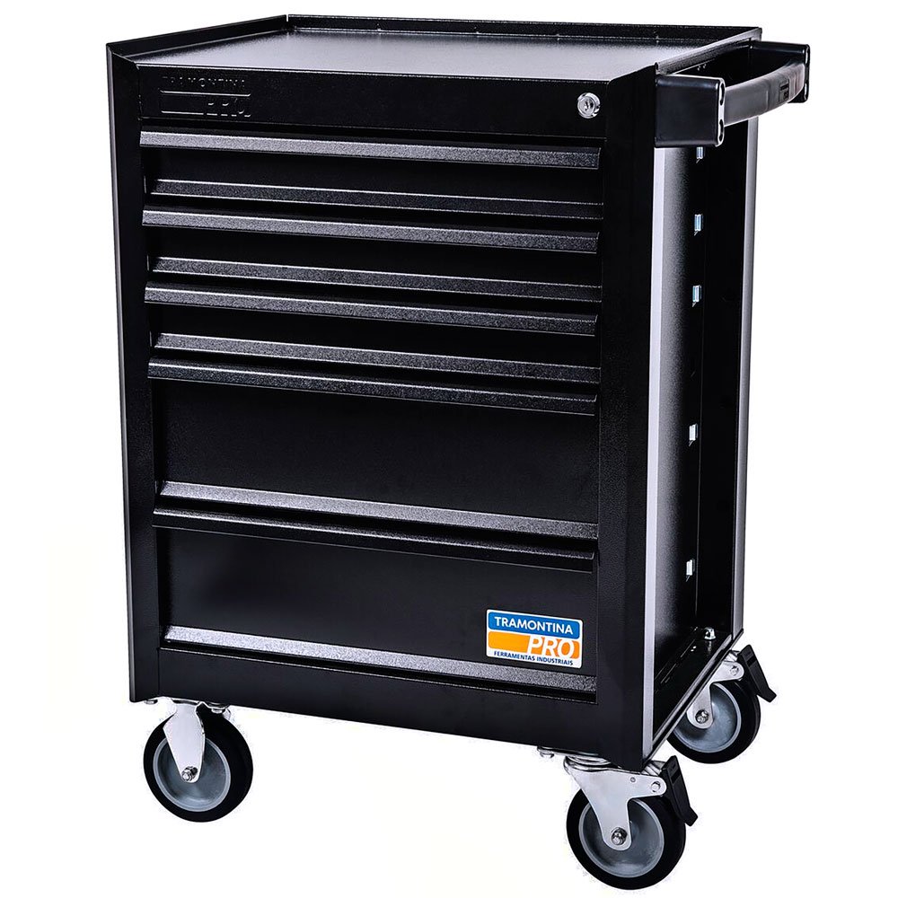 Carrinho de Ferramentas Preto com 5 Gavetas TRAMONTINA PRO-44950946