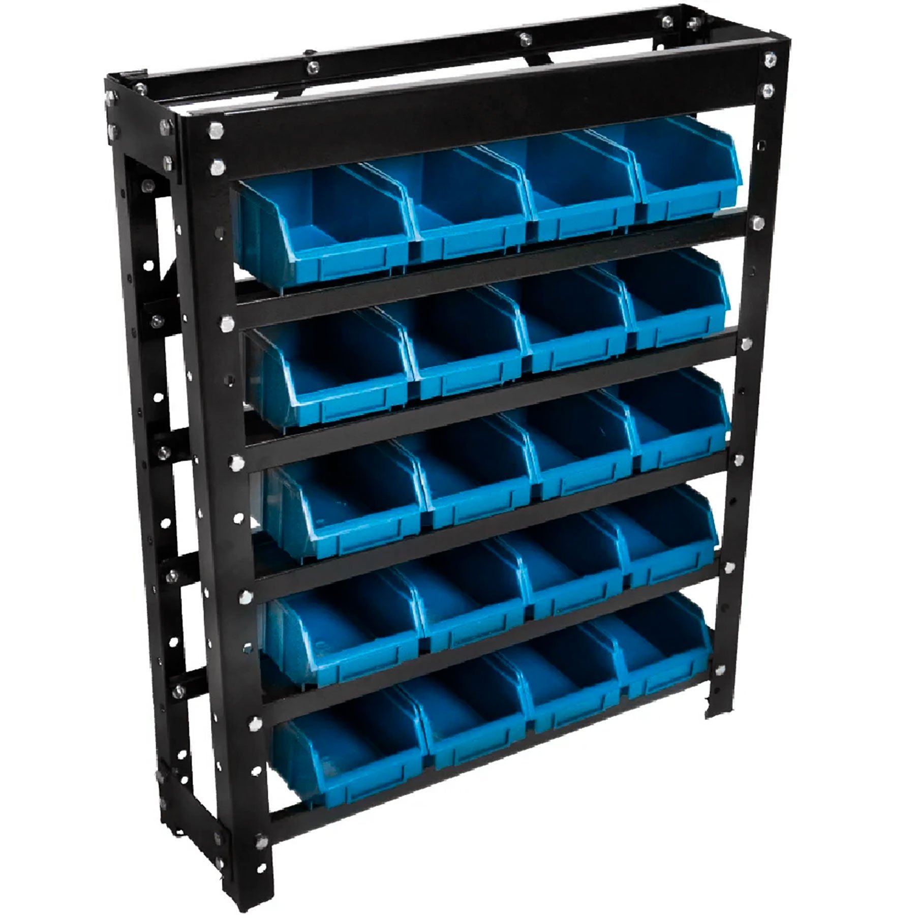 Estante Gaveteiros Black com 20 Caixas N° 03 Azul EP20/03 SONELMA-EST-20/3-AZ
