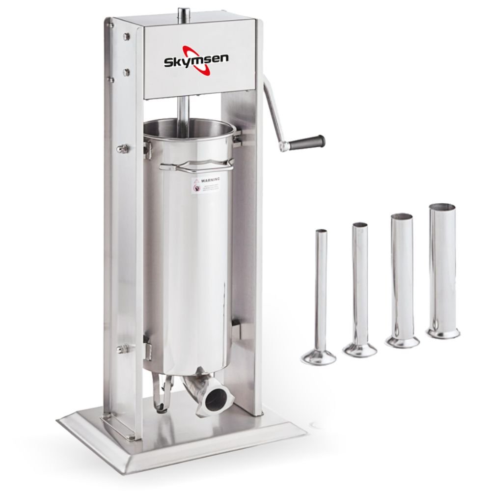 Ensacadeira de Linguiça Vertical 15 Litros Inox com 4 Funis EL15V SKYMSEN-707155