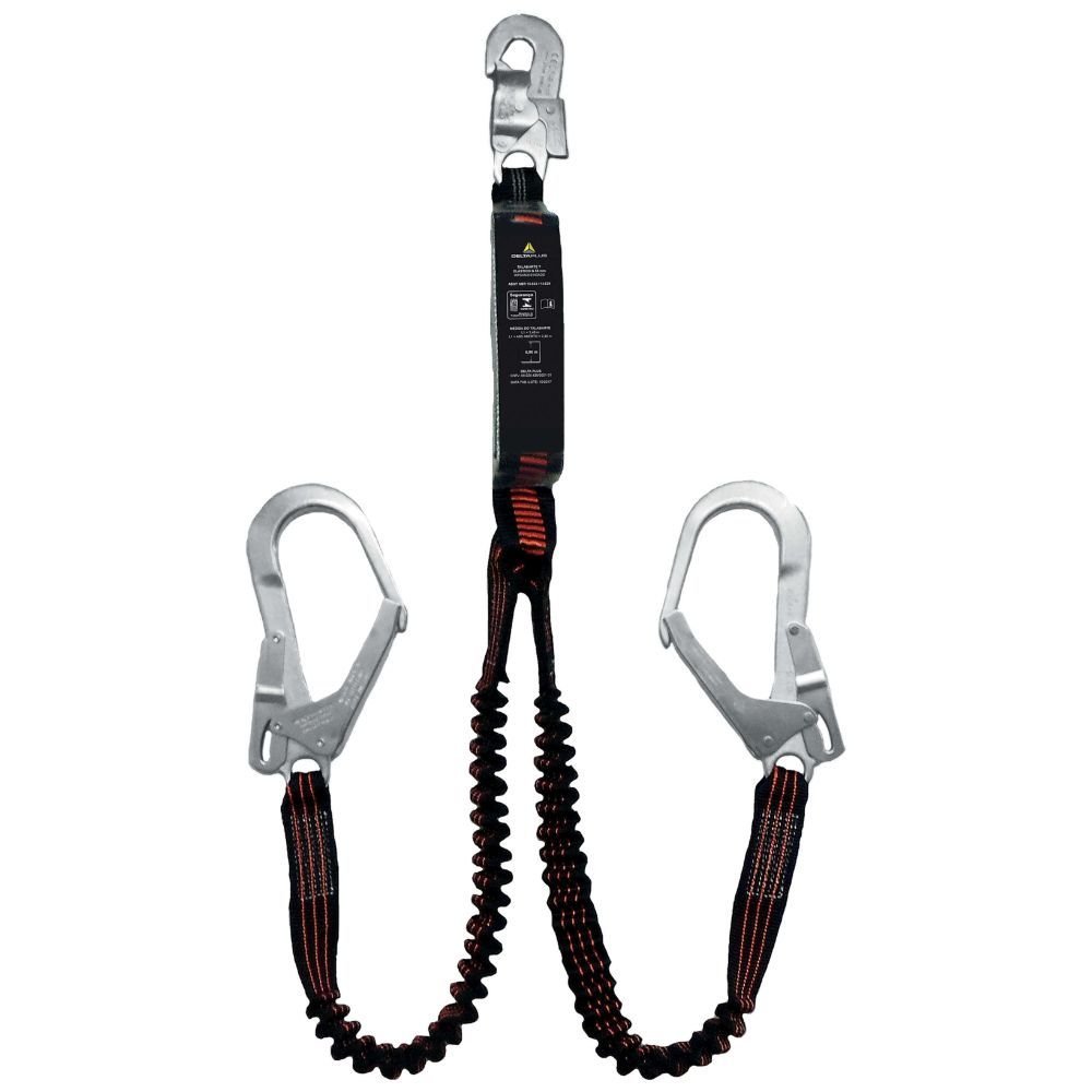 Talabarte de Segurança em Y com Absorvedor de Energia 55mm DELTA-WPSAN245140ADD