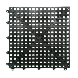 Piso Modulado Acqua Kap Preto 30x30cm Kapazi