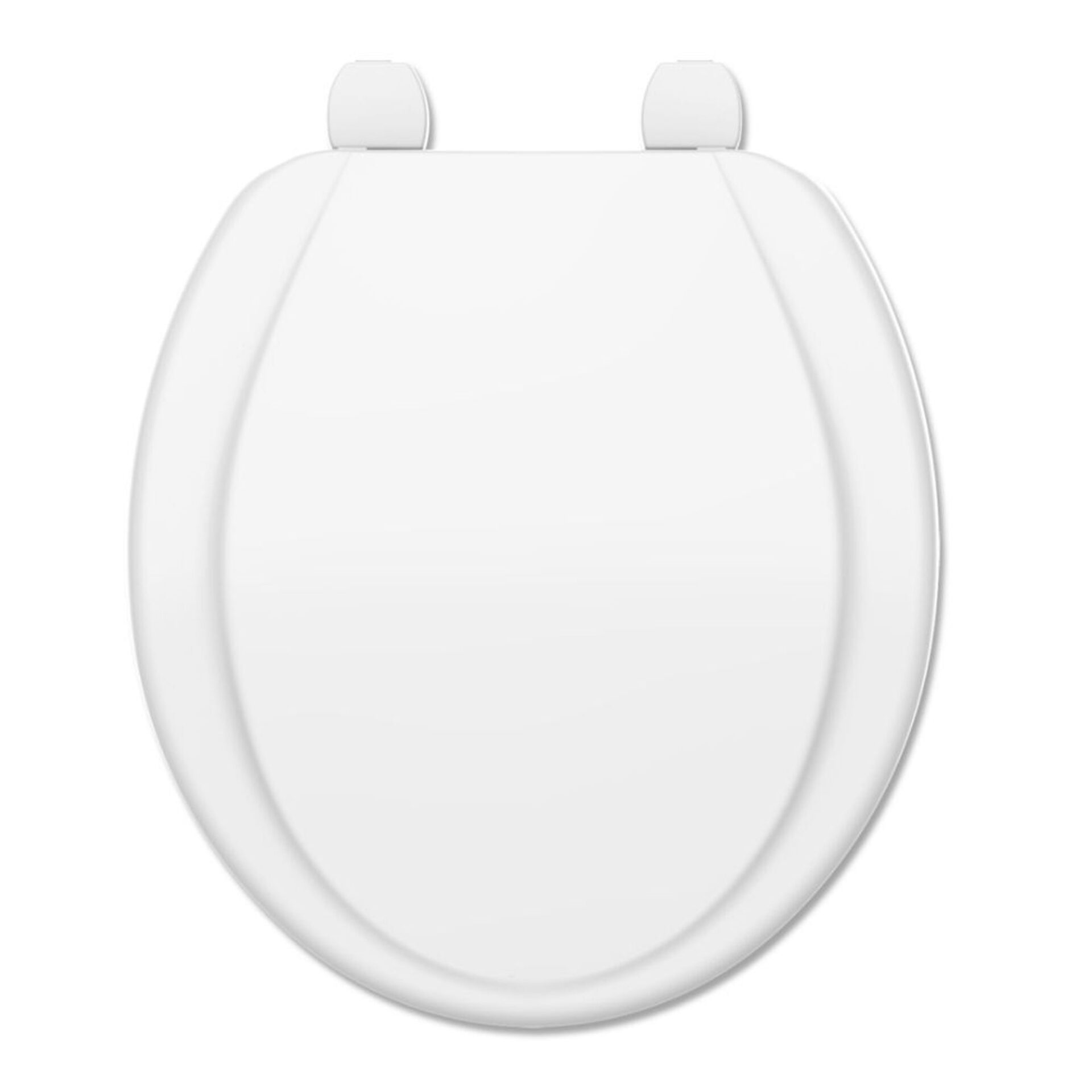 Assento Sanitário Plus Care Duraguard PP Oval Branco