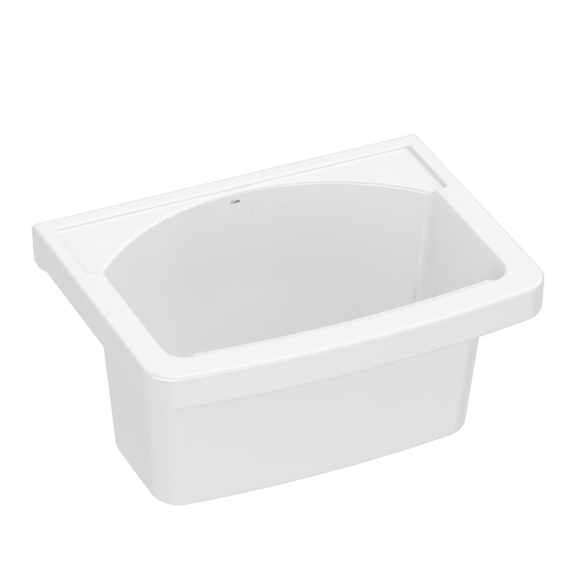 Tanque Cerâmico P 9 Litros Branco Celite