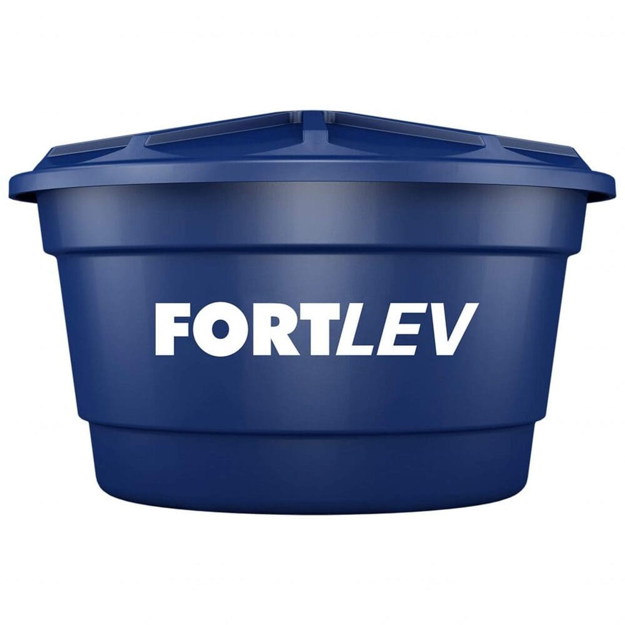 Caixa d’Água Polietileno com Tampa Azul 500L Fortlev