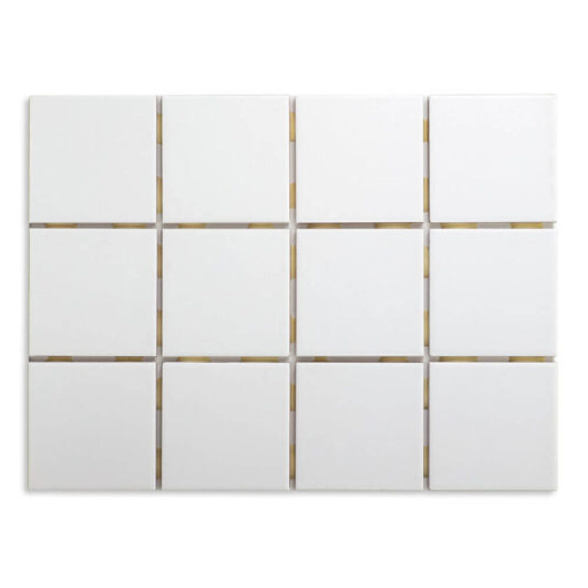 Revestimento White Bold Brilhante Branco 10x10cm 1,95m2