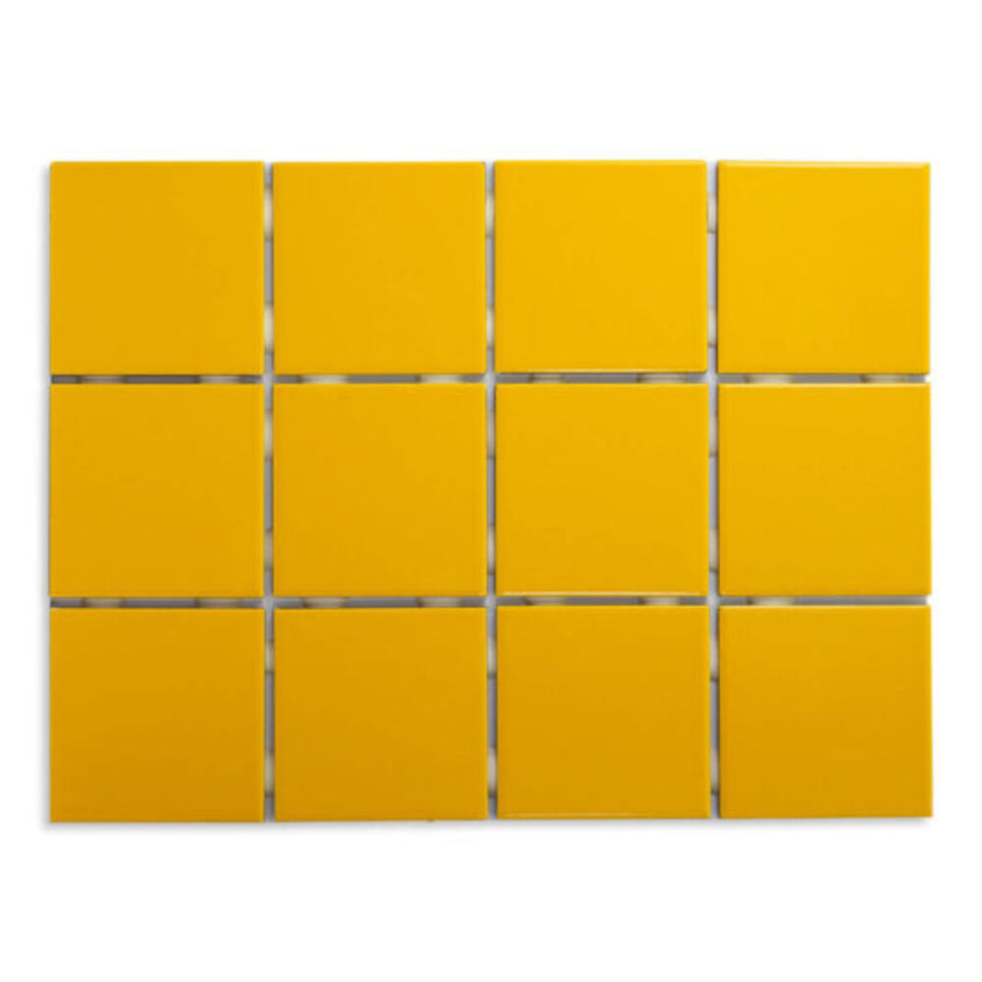 Revestimento Extra Telado Amarillo Bold Brilhante 10X10cm 1,95m2