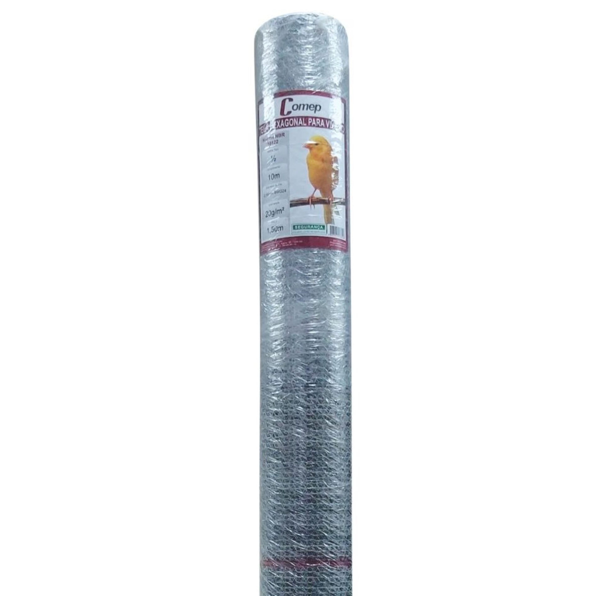 Tela Hexagonal Viveiro Aço Galvanizado 1/2″ 24BWG Comep