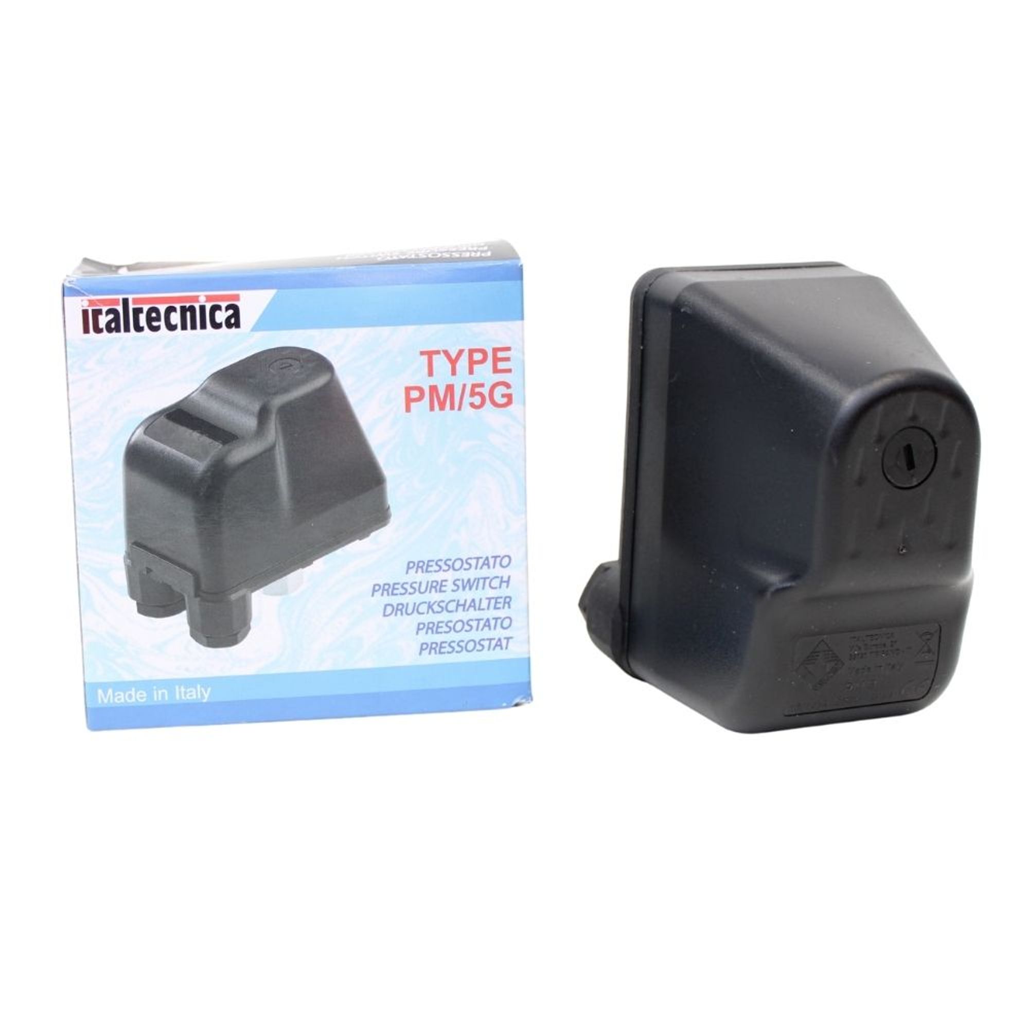 Pressostato de Água 0-4KG 1,5KW 1/4 220V Emmeti