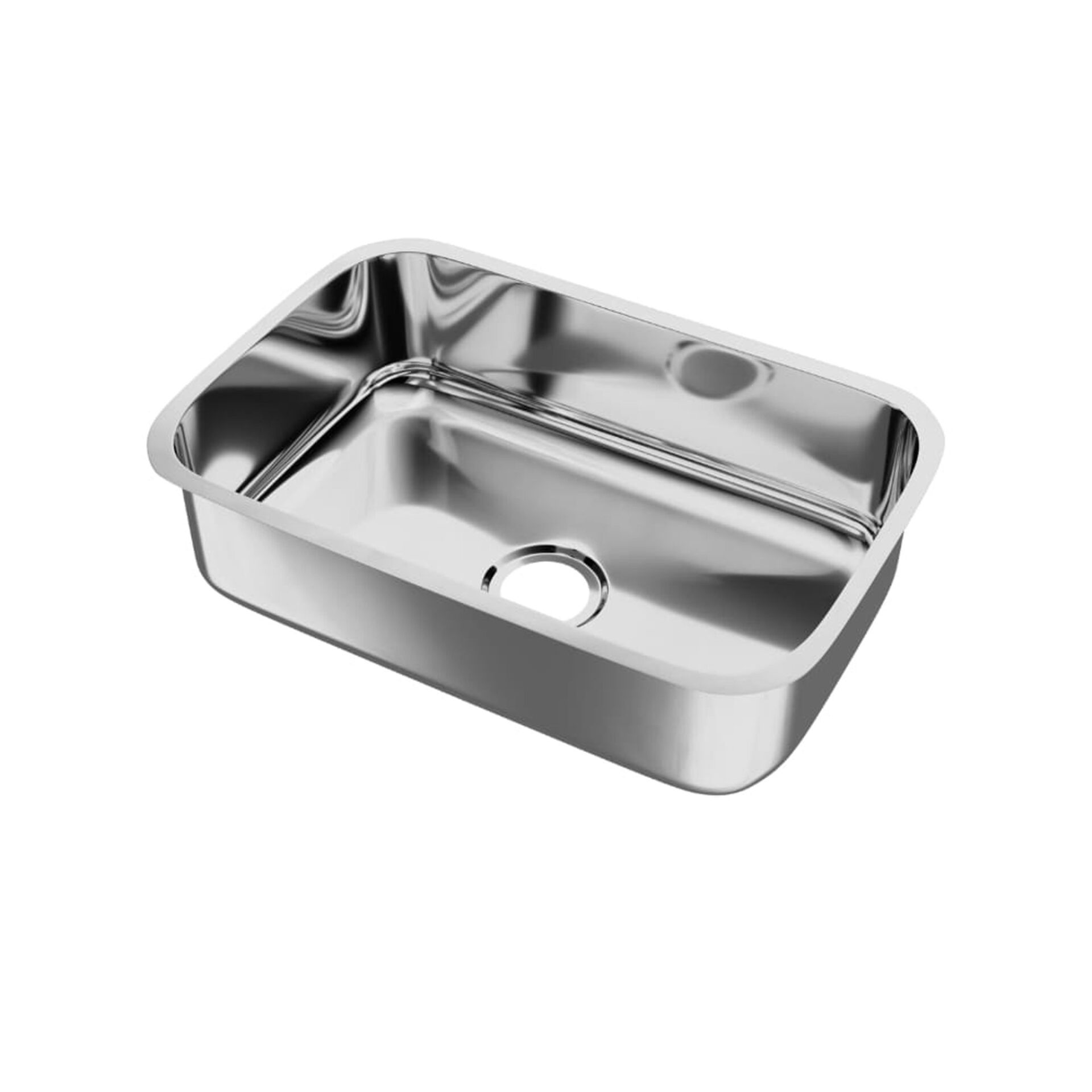 Cuba de Embutir Retangular Aço Inox Polido N1 Forminox