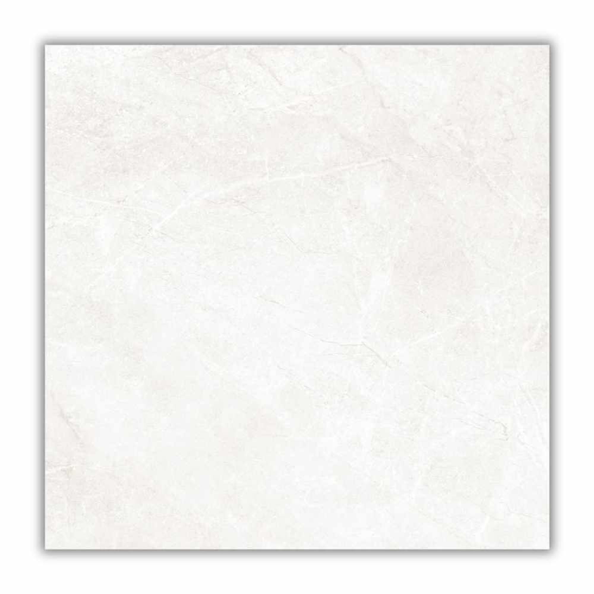 Porcelanato Stone White Retificado Acetinado Branco 61x61cm 2,23m2