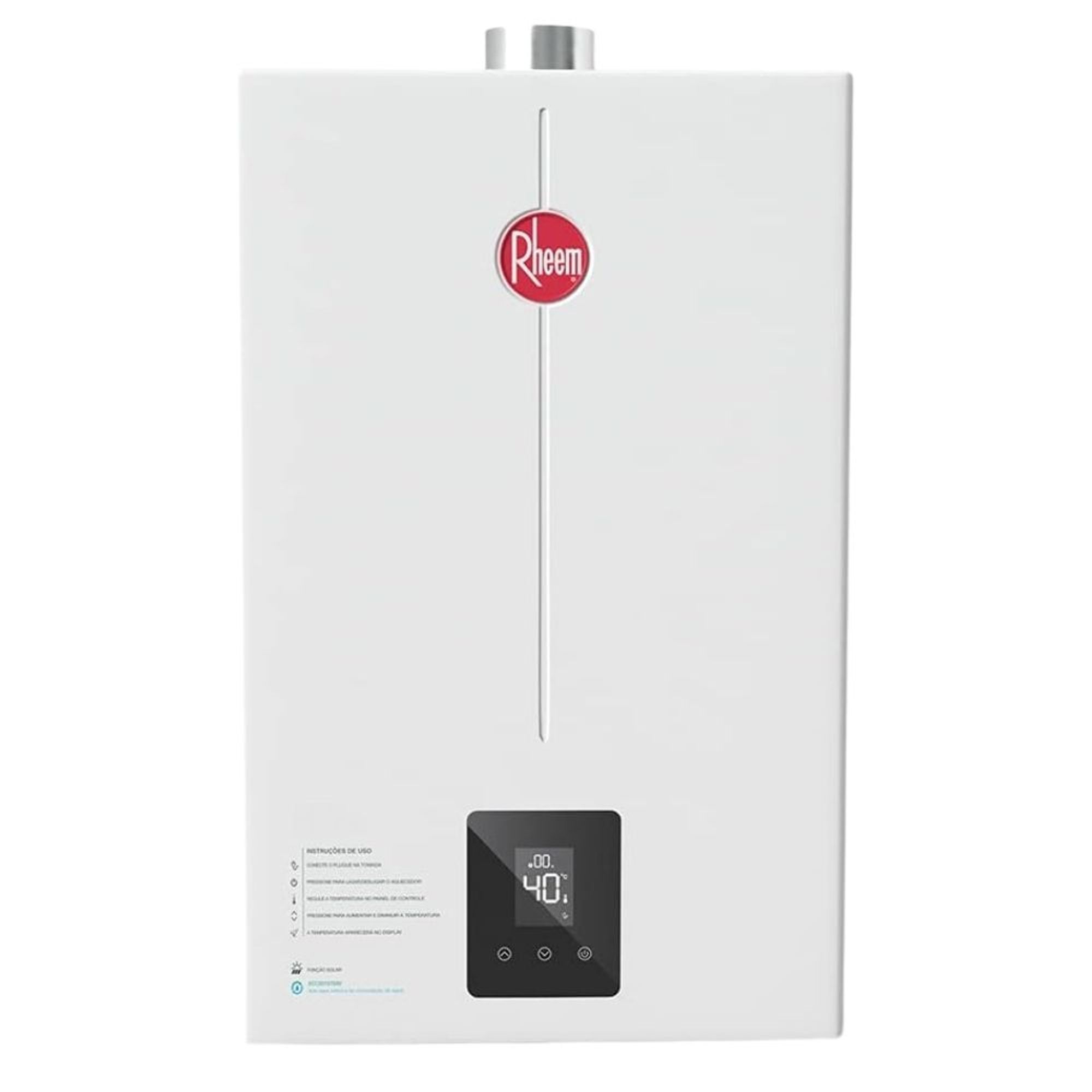 Aquecedor de Água a Gás Digital EF 12L Bivolt Rheem