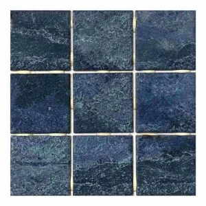Revestimento Sancho Blue Bold Brilhante Azul 10x10cm 2,07m2