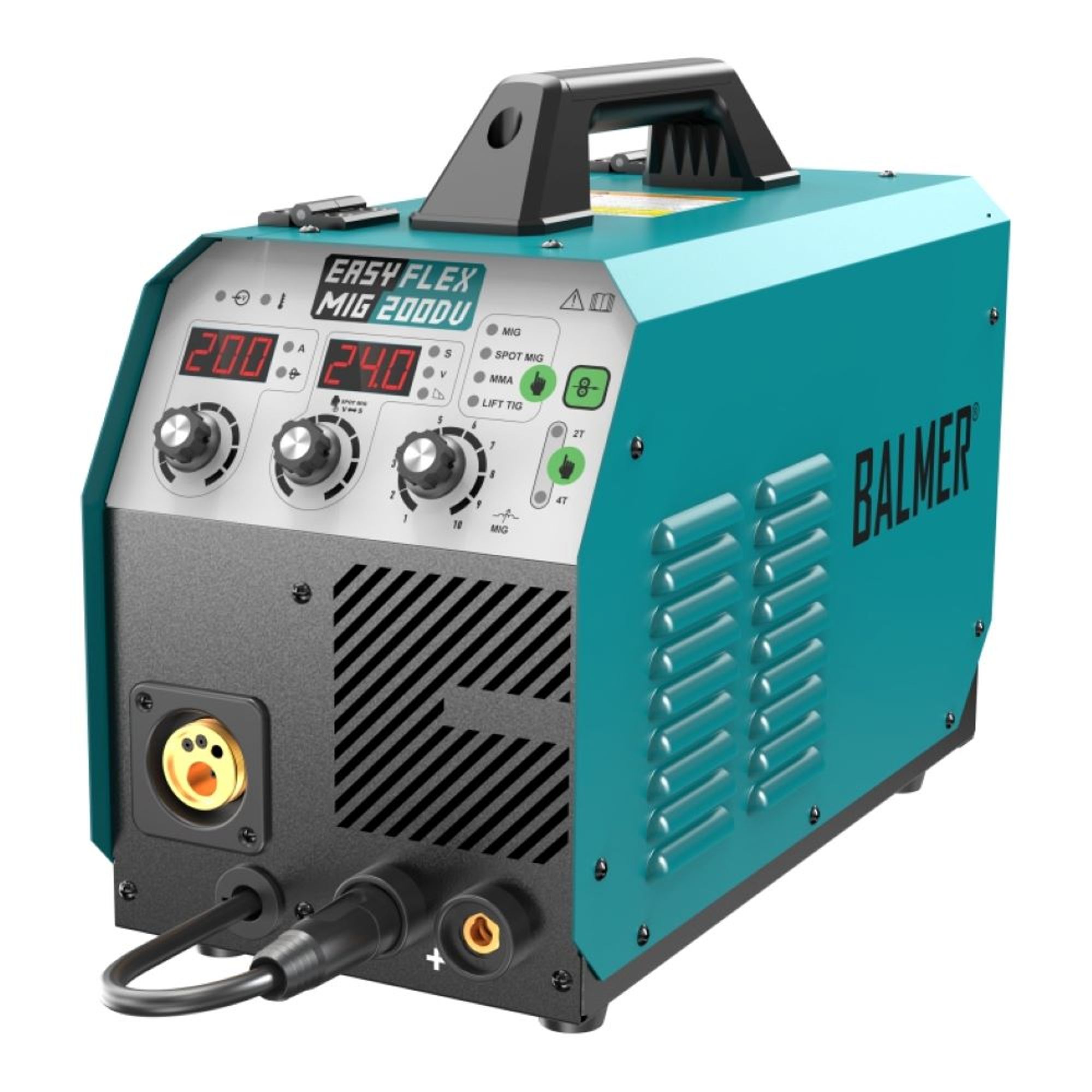 Inversora de Solda Flex MIG 200A 220V Balmer