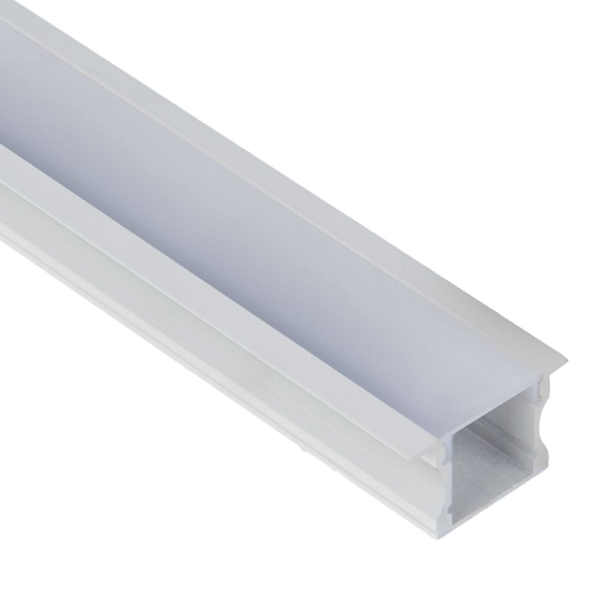 Perfil de Sobrepor 15mm em Alumínio Fita de LED com 3 Metros Itamonte