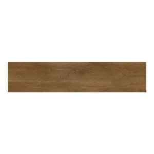 Porcelanato Cognac Retificado Rústico Marrom 18x113cm 1,98m2