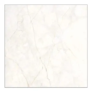 Piso Artemis White Retificado Polido Branco 75x75cm 2,82m²