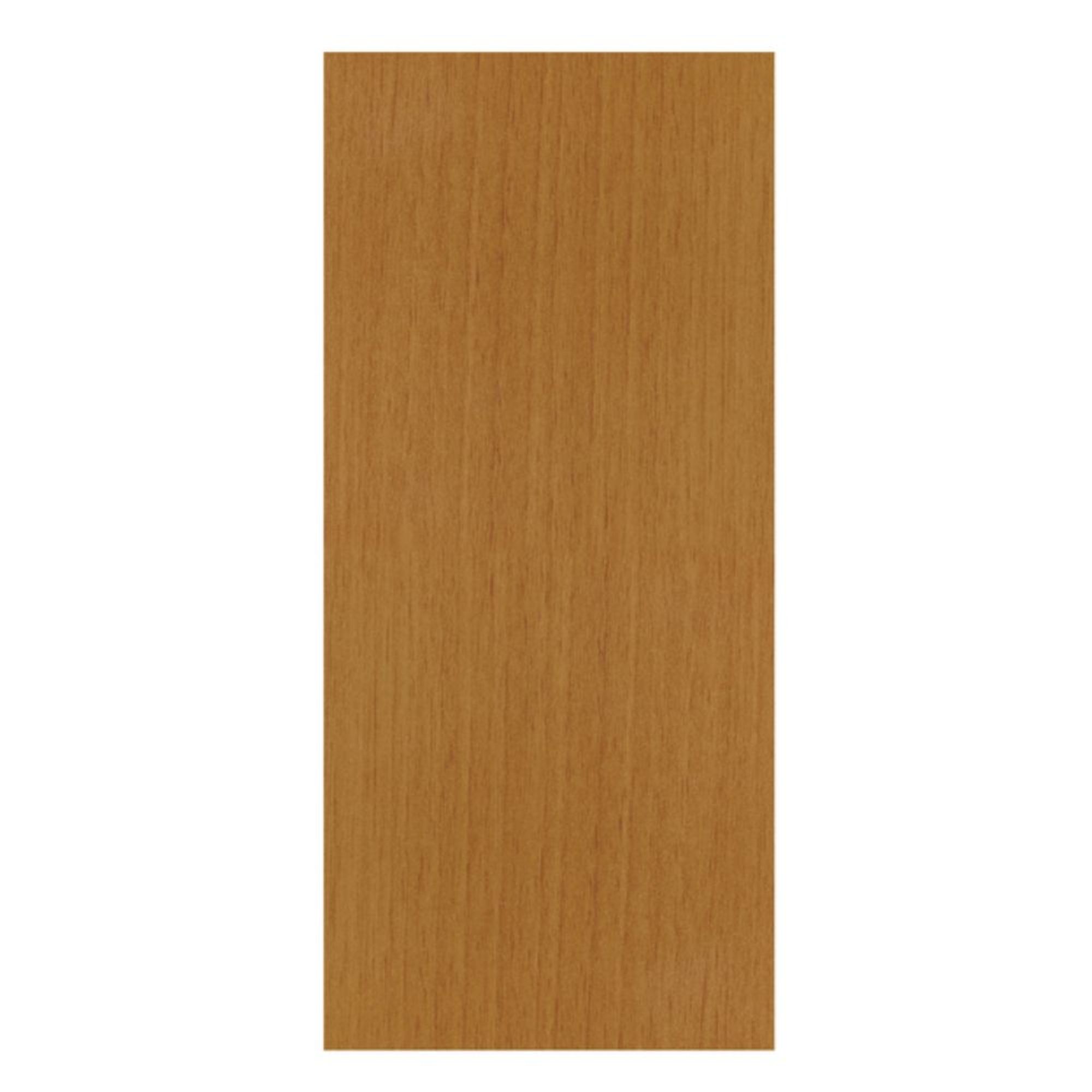 Porta Texturizada Nogal Mel com Acabamento UV 210x60cm Eucatex