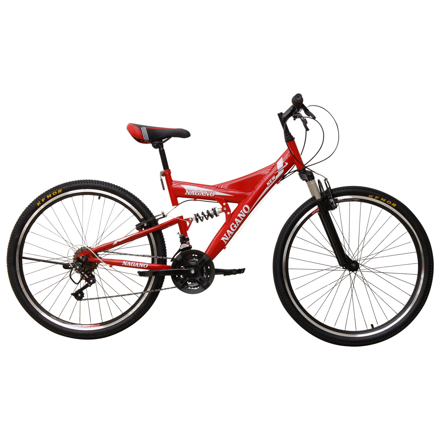Bicicleta Aro 26 Quadro de 21 Marchas e Suspensão Dupla