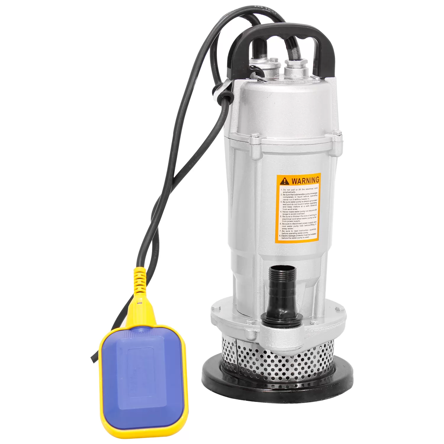 Bomba Submersível 0.5hp 370w Água Limpa E Turva
