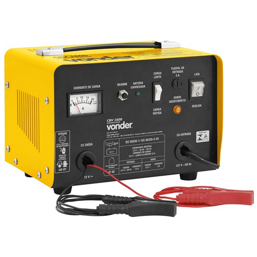 Carregador de Bateria Automotivo 150a CBV 1600