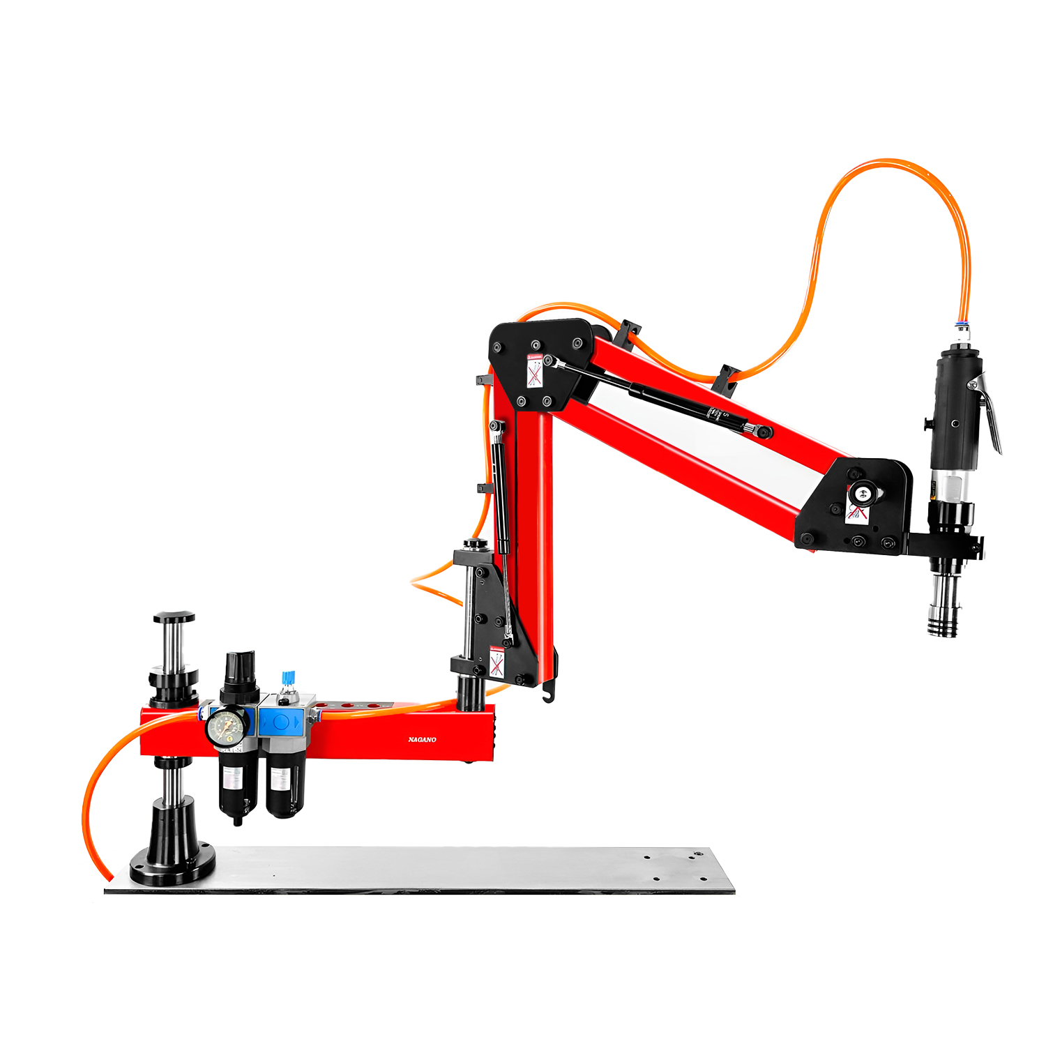 Rosqueadeira Pneumática Articulada 400 RPM R1250 até M12