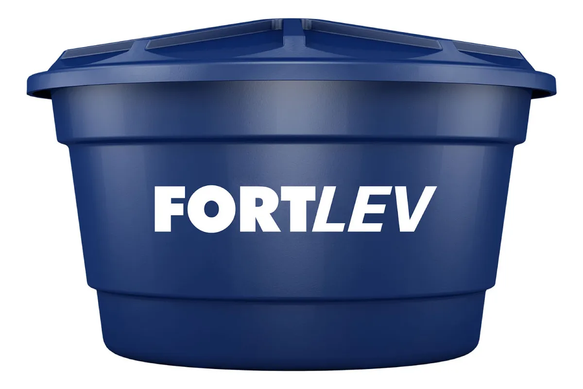 Caixa Deapos;água Fortlev Vertical Polietileno 500 Litros Azul