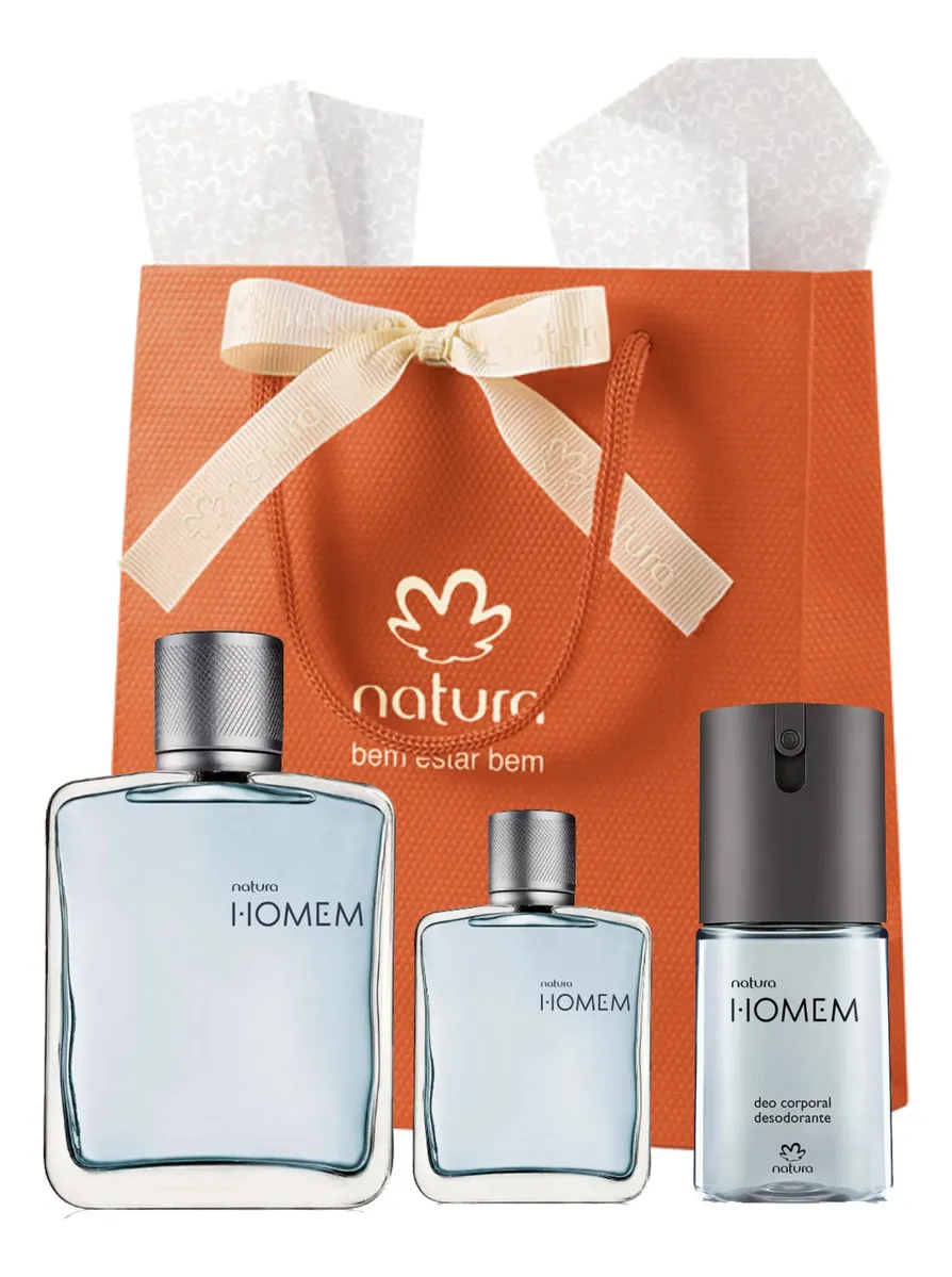 Kit de Perfumes Natura Homem Clássico - Dia dos Pais